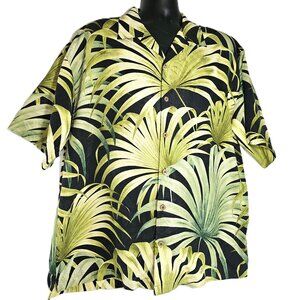Tommy Bahama silk Hawaiian camp shirt XL